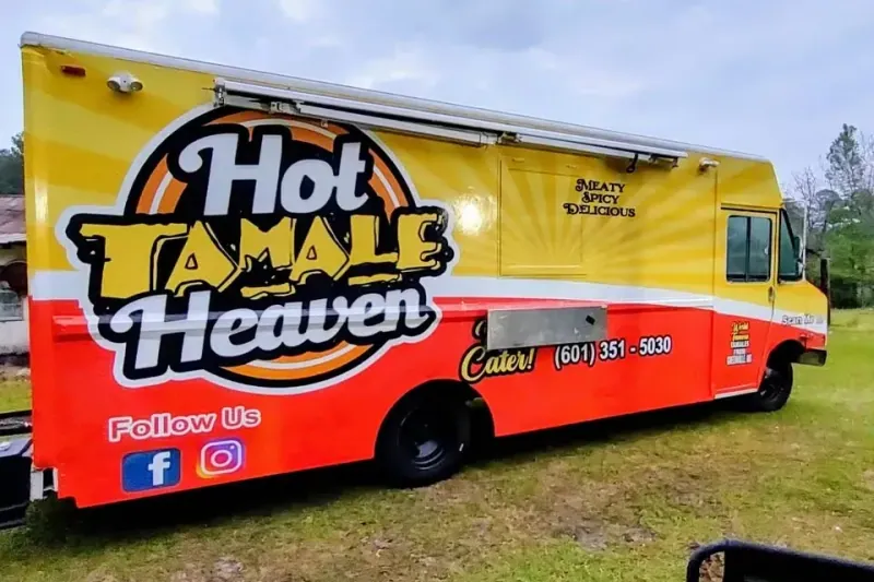 Food truck wrap - Hot Tamale Heaven