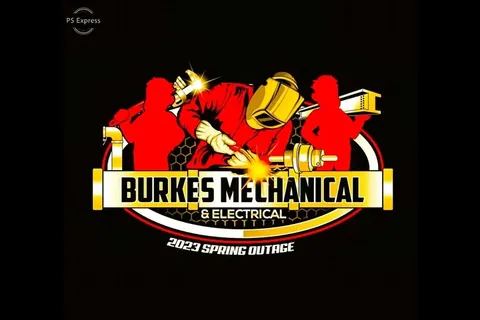 Shirt design - Burkes Mechanical & Electrical photograph