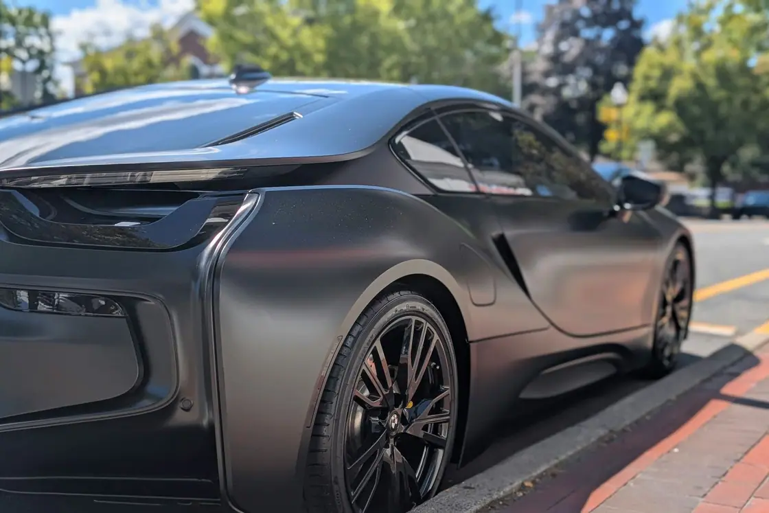 Matte grey finish photograph