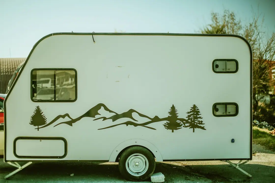 Trailer graphic photograph